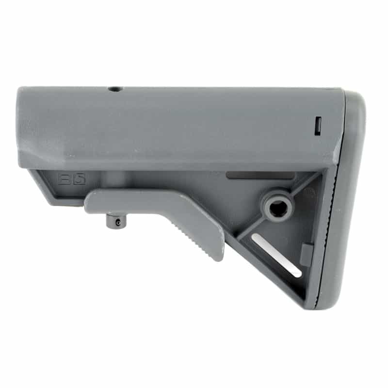 B5 Systems, Bravo Stock, Mil Spec, Quick Detach Mount, Gray