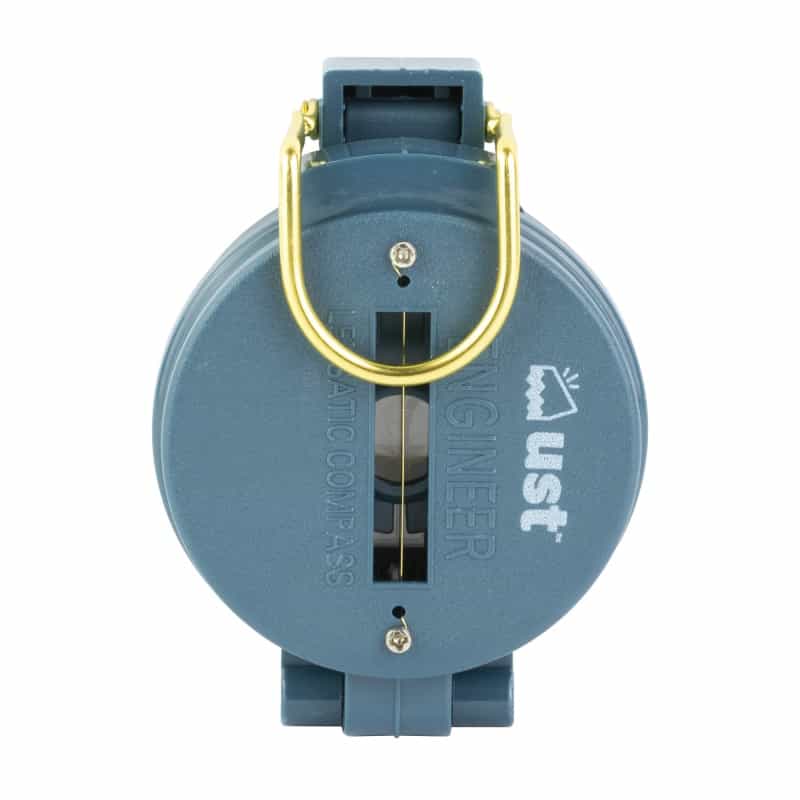 Ust - Ultimate Survival Technologies, Lensatic Compass, Luminous Letters, Blue
