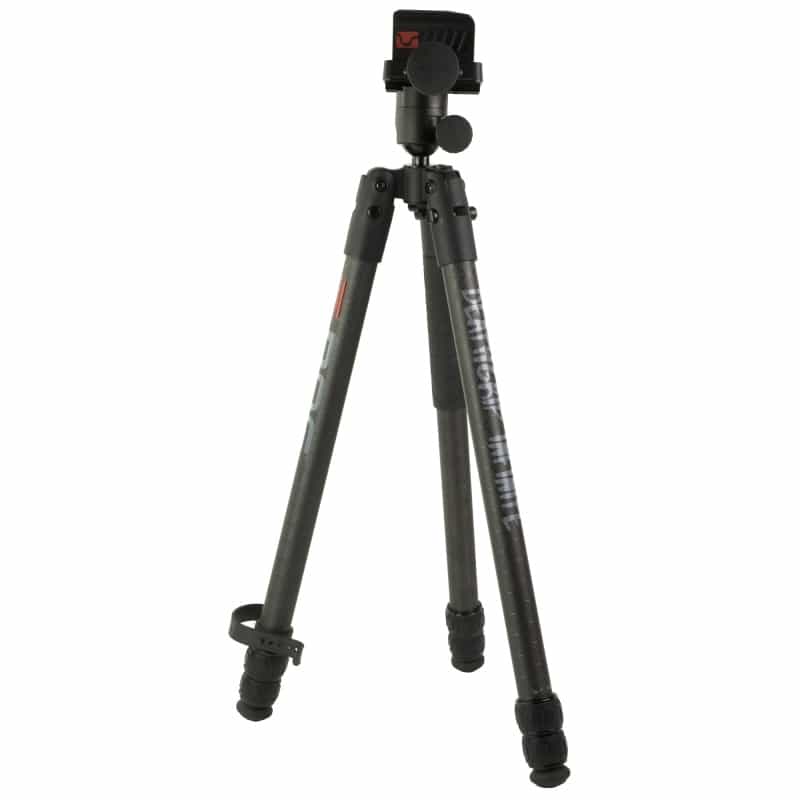 Bog, Deathgrip Infinite, Tripod, Carbon Fiber Construction, Matte Finish, Includes Adjustable Deathgrip Clamp, Ball Head Mount