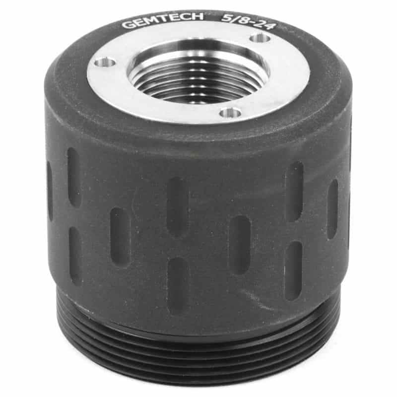 Gemtech, Gm-45/Blackside Threaded Rear Mount Adaptor, 5/8X24 Threadpitch, 300 Blackout