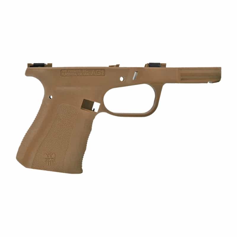 Fmk Firearms, Ag1 Frame For Glock 19 Gen3, 9Mm, Polymer, Burnt Bronze
