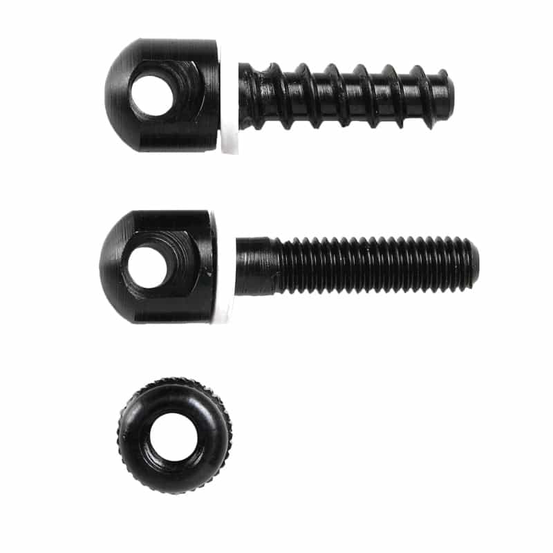 Uncle Mike's, 115 Base Kit, Qd 7/8" Screw Base, 3/4" Rear Screw Base