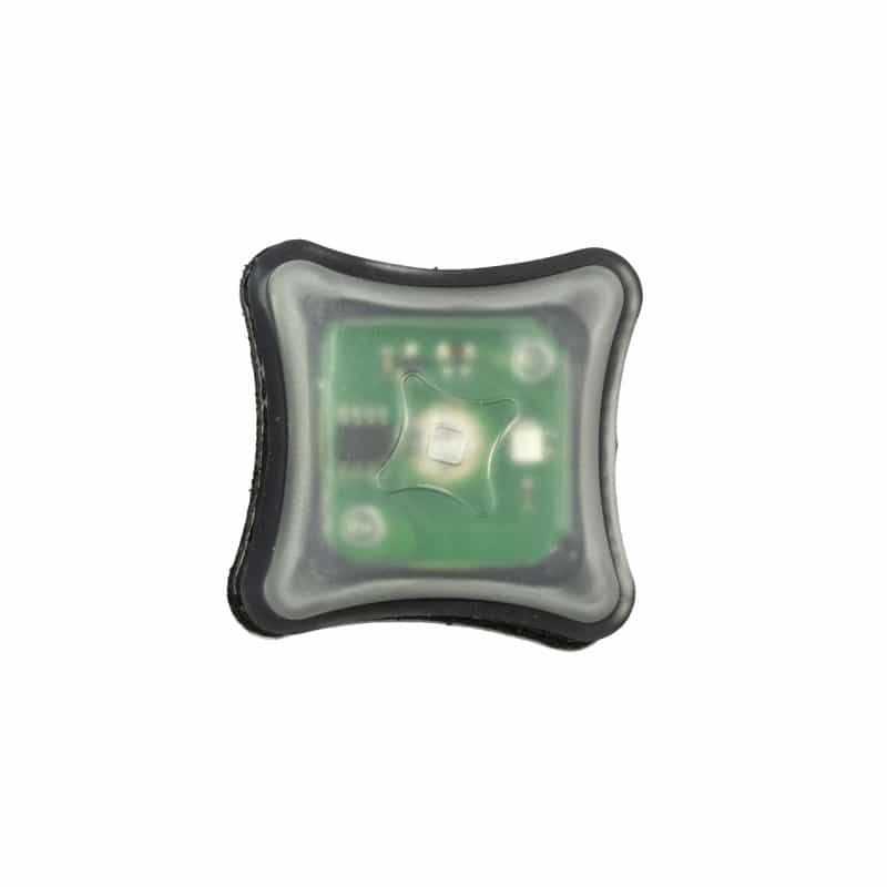 Unity Tactical, Spark, Marker Light, Green, All Polymer Construction, Velcro Backer, Matte Finish, Black