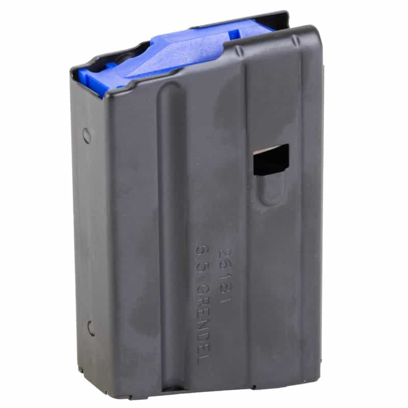 Noveske, Magazine, 6Mm Arc/6.5 Grendel, 10 Rounds, Fits Ar, Stainless Steel
