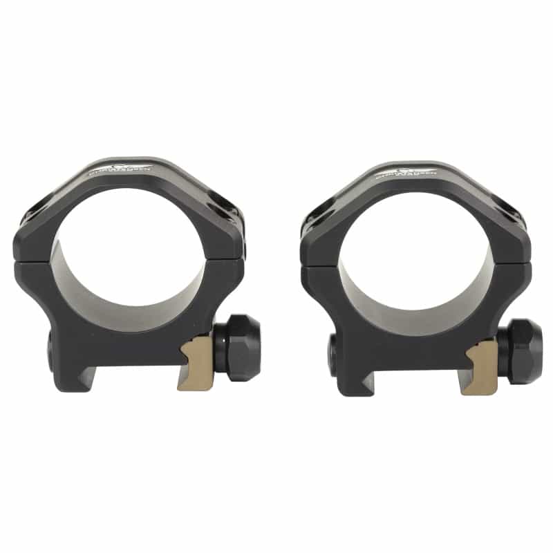 Christensen Arms, Ultralight, 30Mm Scope Rings, Low, Lightweight, Black, Anodized