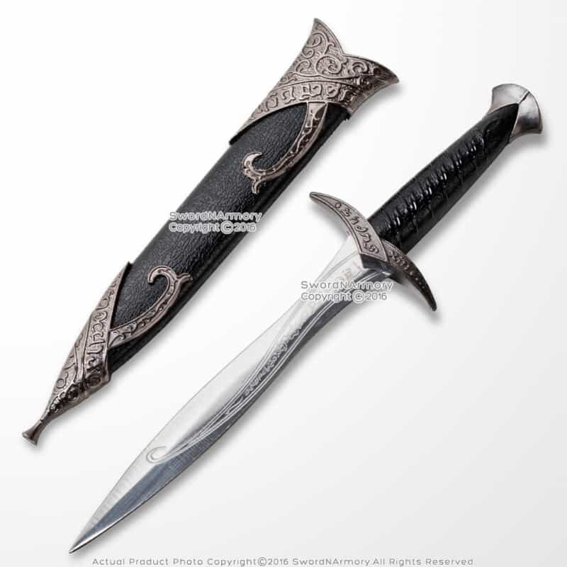 10.25" Elven Sting Dagger Miniature Letter Opener Fantasy Sword With Sheath