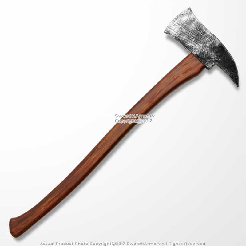 27" Lumberjack Woodmans Toy Foam Axe Man Axemen Larp Weapon Costume Movie Prop