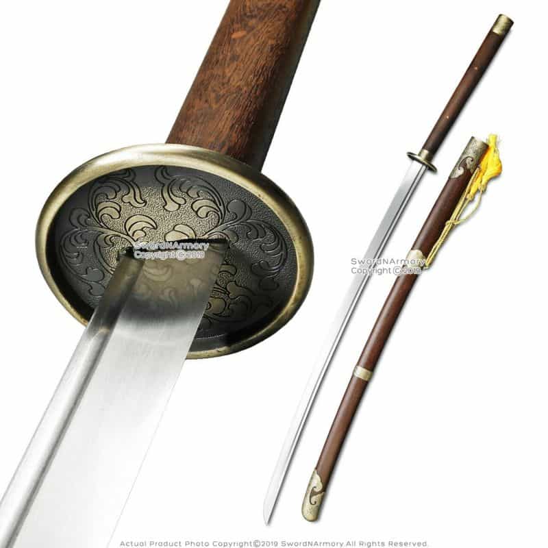 55" Functional Handmade Miao Dao Chinese Long Saber Sword Sharp Blade