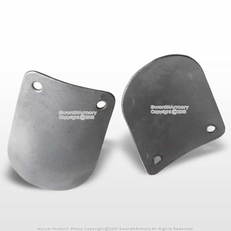 Medieval 20 Gauge Steel Loose Rounded Scale Armor Plate 100 Pcs Sca Larp Cosplay