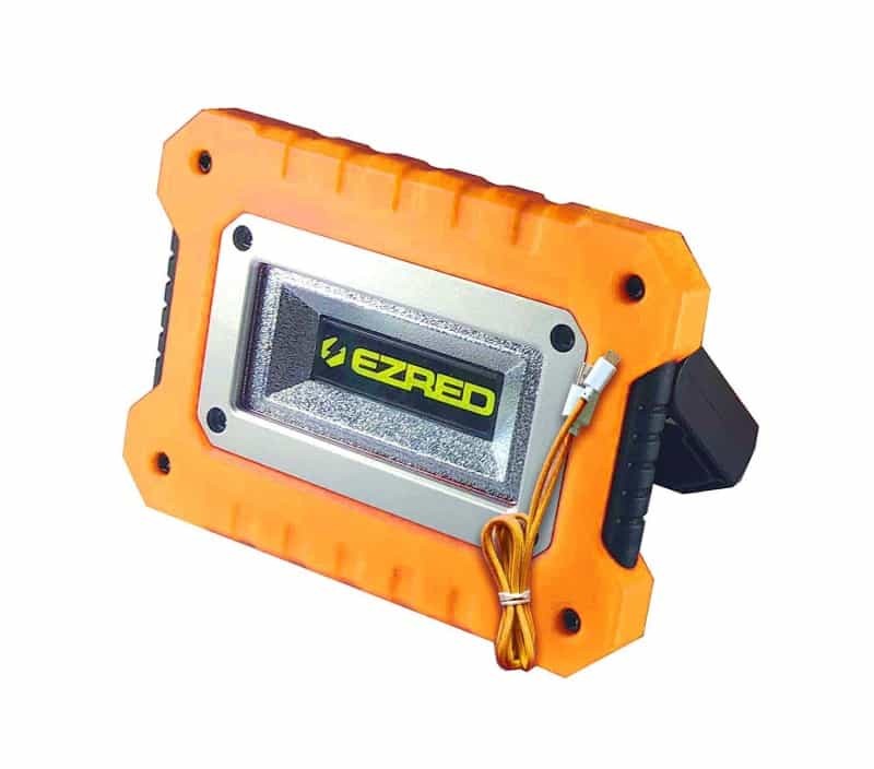Ez Red Rechargeable Cob Led Work Light, Orange