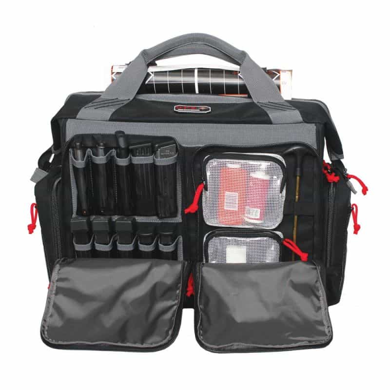 Gps Rolling Range Bag With Telescoping Handle – Black