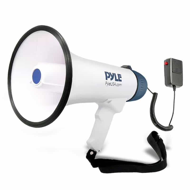Pyle Pro 40 Watt Megaphone With Detachable Microphone