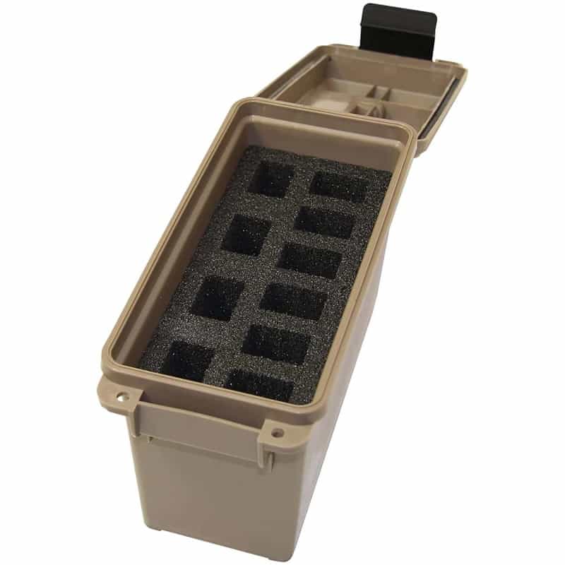 Mtm Tactical Mag Can – (10) Double Stacked Handgun Mags (Dark Earth)