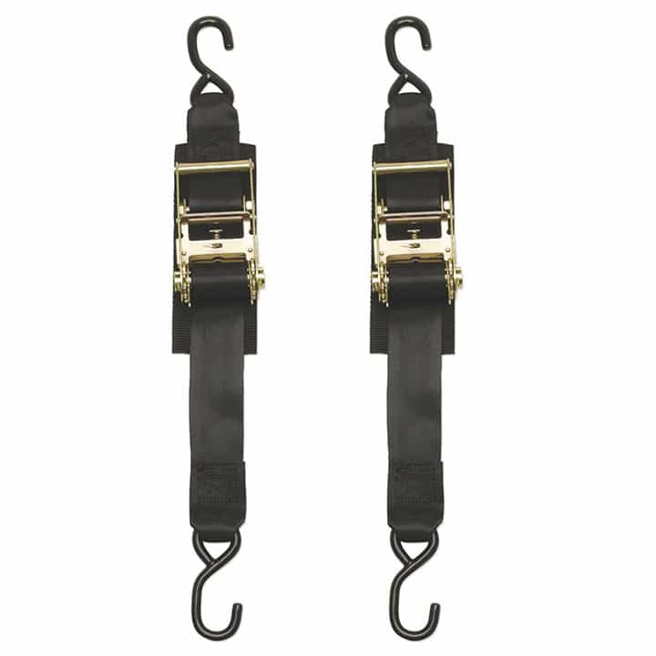 Boatbuckle Heavy Duty Ratchet Transom Tie- Downs (Pair)