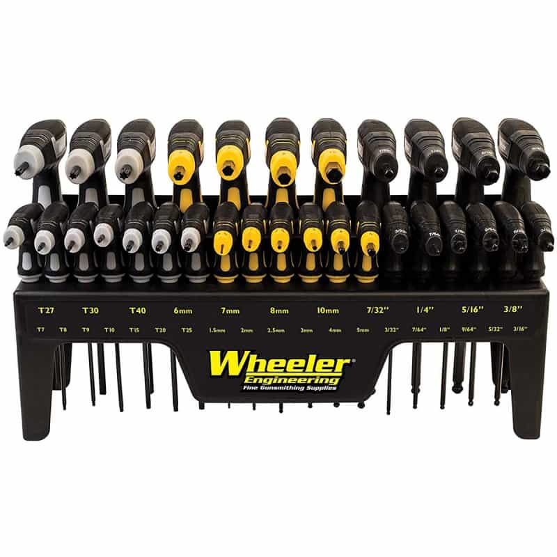 Wheeler Sae/Metric Hex And Torx P-Handle Set (30 Piece)