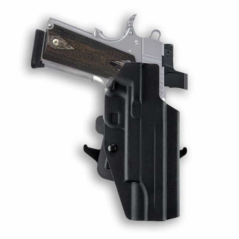 Sig Sauer 1911 5" 45Acp Railed Red Dot Optic Cut Owb Holster