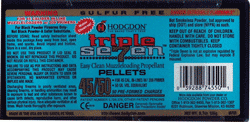 Hodgdon Triple Seven 50Gr Pell 45 Caliber 50Pk 12Pk\/Cs