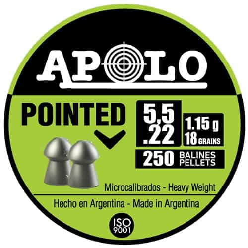 Hatsan Apolo 22 Pointed 18 Grain 250 Pack