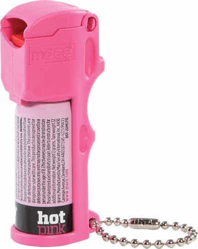 Mace Pepper Spray Pocket Model Neon Pink W\/Keychain 12g
