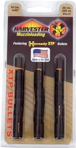 Harvester Xtp 50Cal 250Gr .452 Hornady Xtp Sabot 12Pk