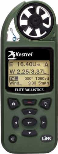 Kestrel 5700 Elite W\/Applied Ballistics And Link Olive Drab