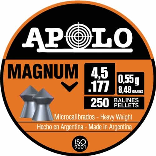 Hatsan Apolo 177 Magnum 8.48 Grain 250 Pack