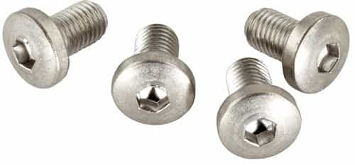 Wilson Grip Screws Hex Head Stainless Steel 4-Pack