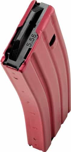 Cpd Magazine Ar15 5.56X45 30Rd Red Finish Aluminum