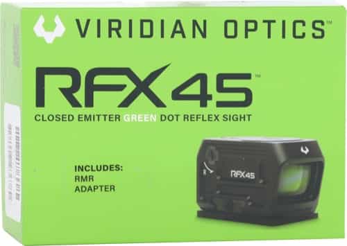 Viridian Reflex Sight Rfx-45 5Moa Green Dot 1X24 Acro