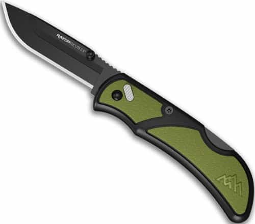 Outdoor Edge Razor Edc Lite 2.5\" Od Green Pms 2 Blk Blades