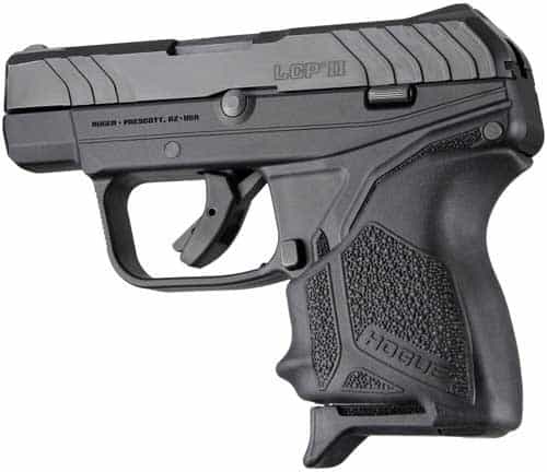Hogue Handall Beaver Tail Grip Sleeve Ruger Lcp Ii Black