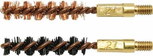 Otis Bore Brush .27 Cal 2-Pk 1-Nylon 1-Bronze 8-32 Thread!!