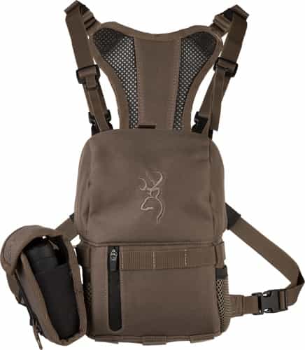 Browning Speed Bino Hub Major Brown W\/Rangefinder Case*