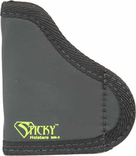Sticky Holsters Small Handguns W\/Laser Up To 2.75\" Barrel Blk
