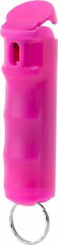 Mace Pepper Spray Compact Hard Case W\/Key Ring Pink 12g