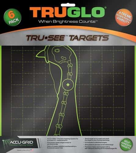 Truglo Tru-See Reactive Target Turkey 6-Pack