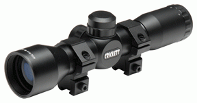 Crickett 4X32mm Scope Mil-Dot W\/Rings Black Matte