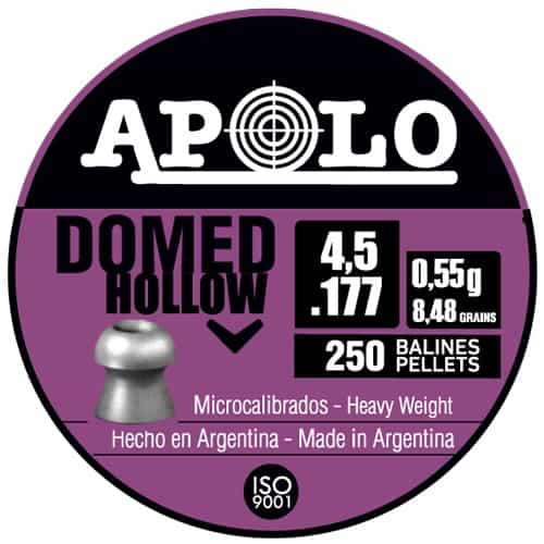 Hatsan Apolo 177 Domed Hollow 8.48 Grain 250 Pack