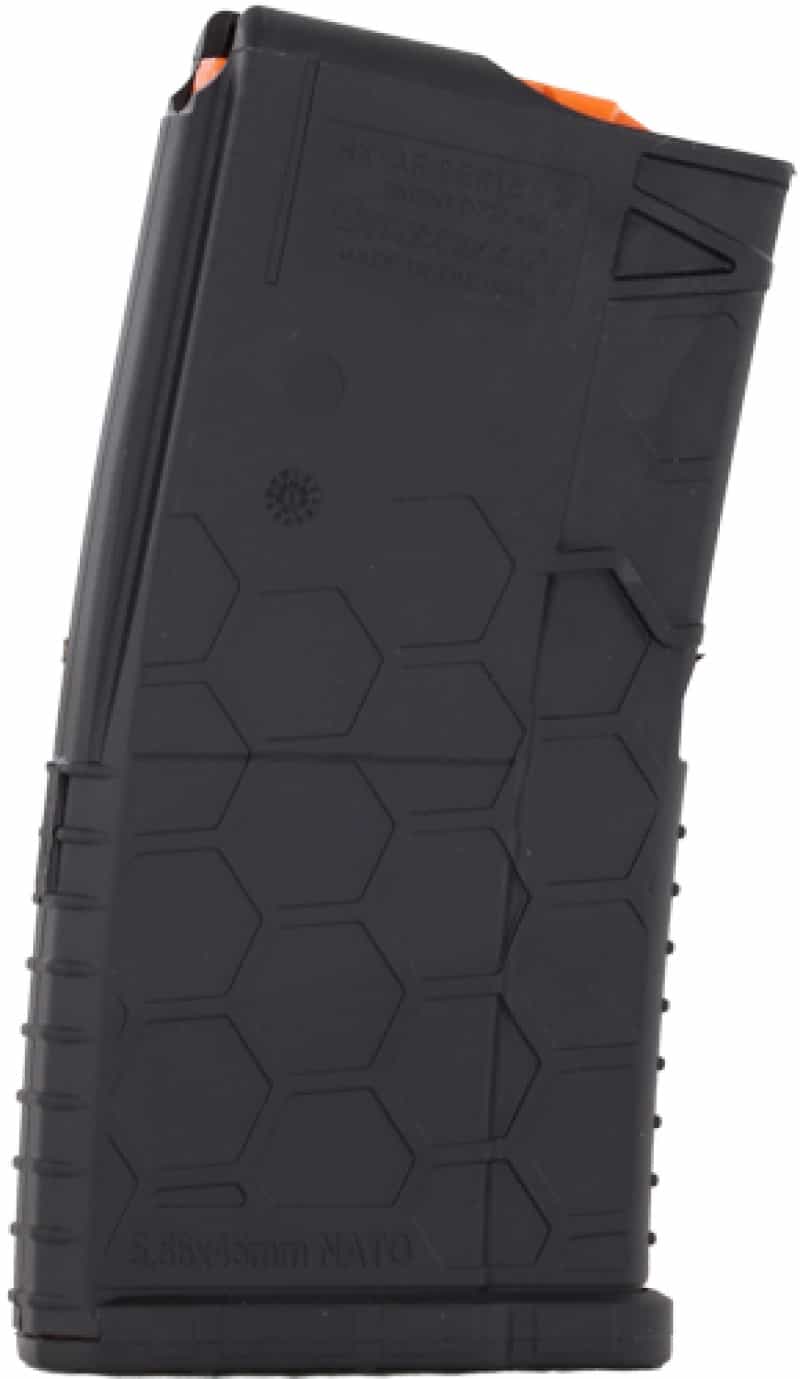 Hexmag Magazine Ar-15 5.56X45 20Rd Polyhex Black Shorty