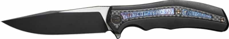 We Knife Zonda 4.05\" Black Titanium\/Black Stonewash!