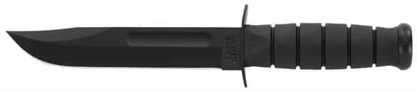Ka-Bar Fighting\/Utility Knife 7\" W\/Plastic Sheath Black