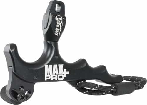 T.R.U. Ball Release Max Pro+ Hand Held 4-Finger Thumb Black
