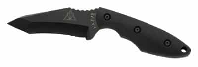Ka-Bar Tdi Hinderer Hell Fire Knife 3.5625\" W\/Sheath Black