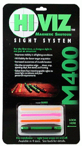 Hiviz Shotgun Front Sight Magnetic For .328-.437\" Ribs