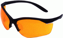 Howard Leight Vapor Ii Glasses Black Frame\/Orange Lens