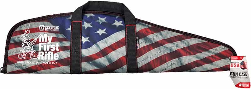 Crickett Case For Rifles 34\" Usa Flag W\/White Logo