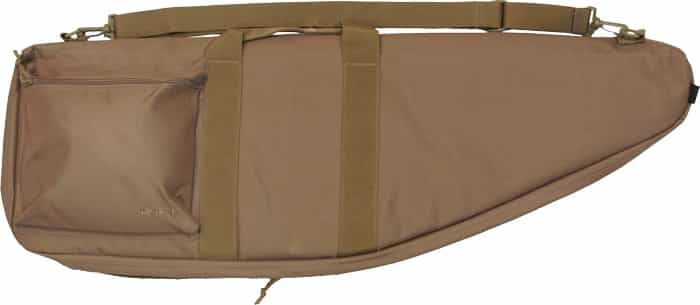 Toc Tactical Rifle Case 42\" External Storage Pocket Tan