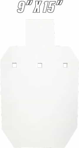 Bash Target Ar500 Silhouette Half Size 9\"X15\"-3\/8\" Thick