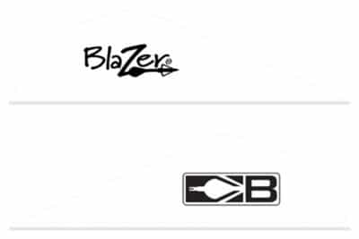 Bohning Blazer Vanes 2\" Solid White 36Pk