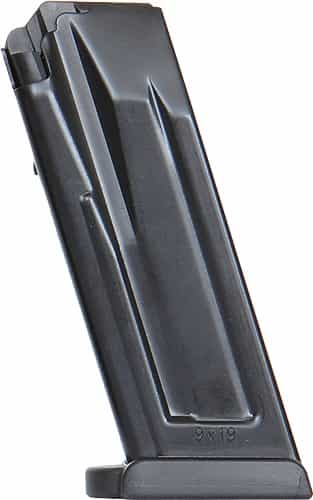 Hk Magazine P30sk\/Vp9sk 9Mm 10Rd Black Steel Flush Plate